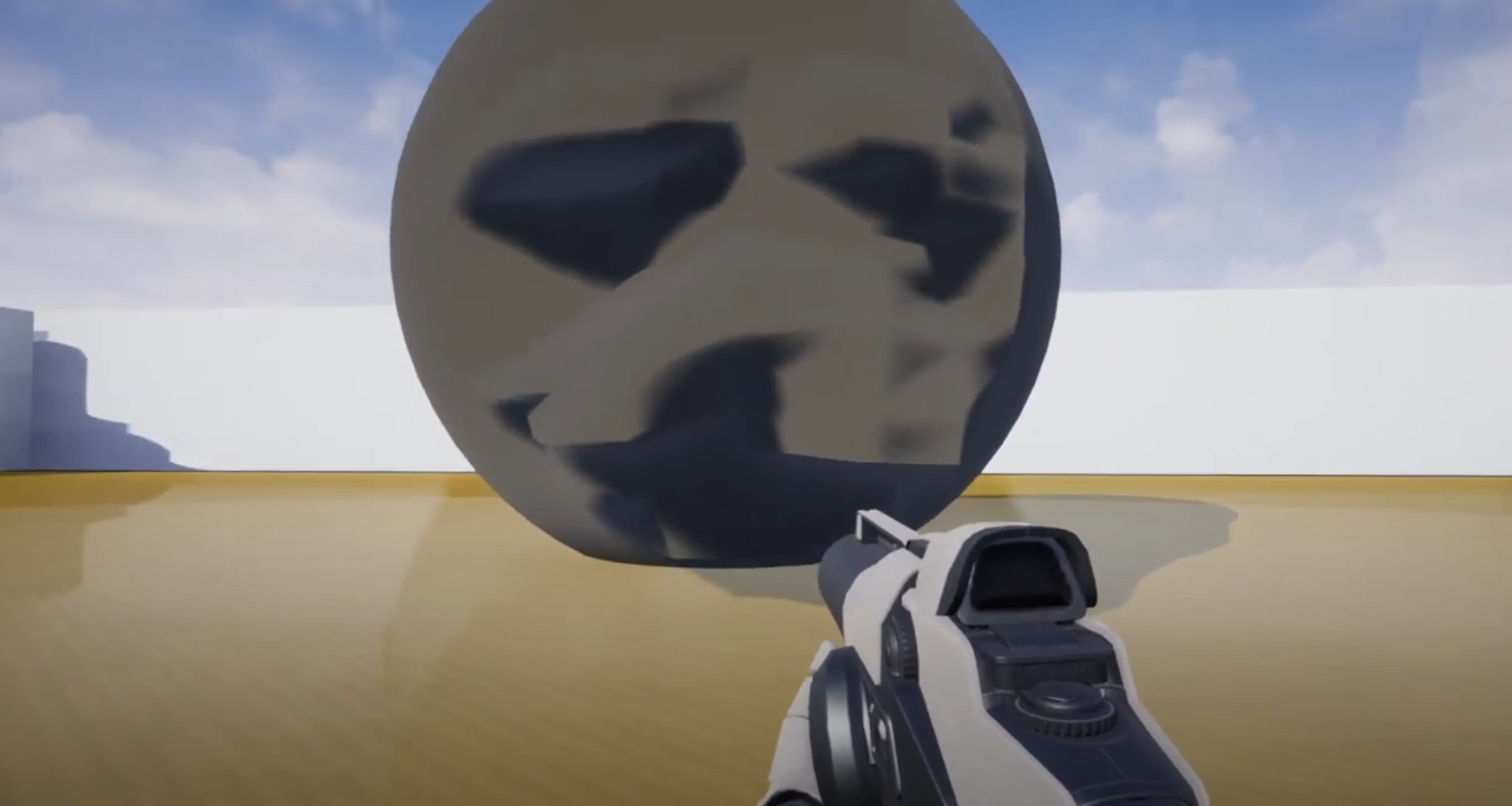 Procedural mesh deformation demo screenshot
