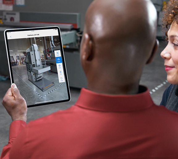 Dynamics 365 Product Visualize augmented reality screenshot