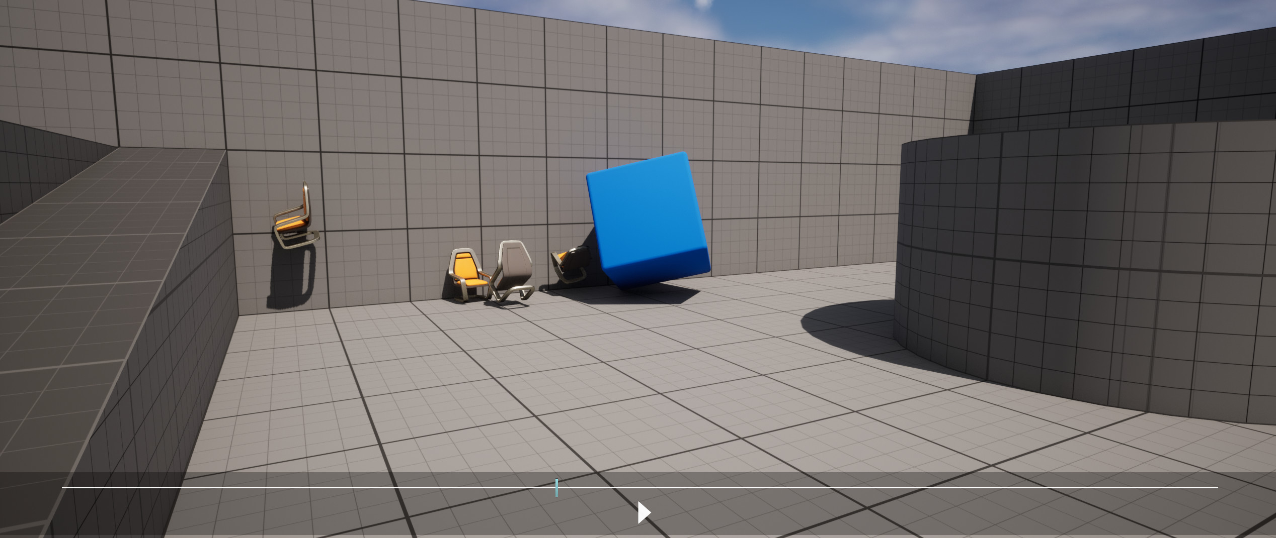 UE5 Time Rewind mechanic demo screenshot